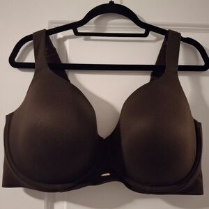 Cacique Dark Brown Lightly Lined Balconette Bra Size 42F